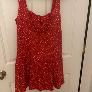 Wild Fable Red Sundress Sleeveless Scoop Neck